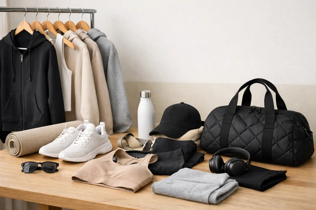 Athleisure Capsule Wardrobe Guide in 12 Pieces