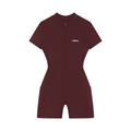 H8FALL Motion Zip Crop Top – Women’s Short Sleeve Active Top