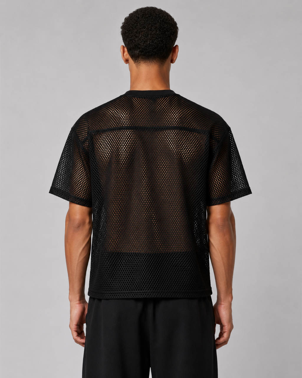H8FALL Net Boxy Tee