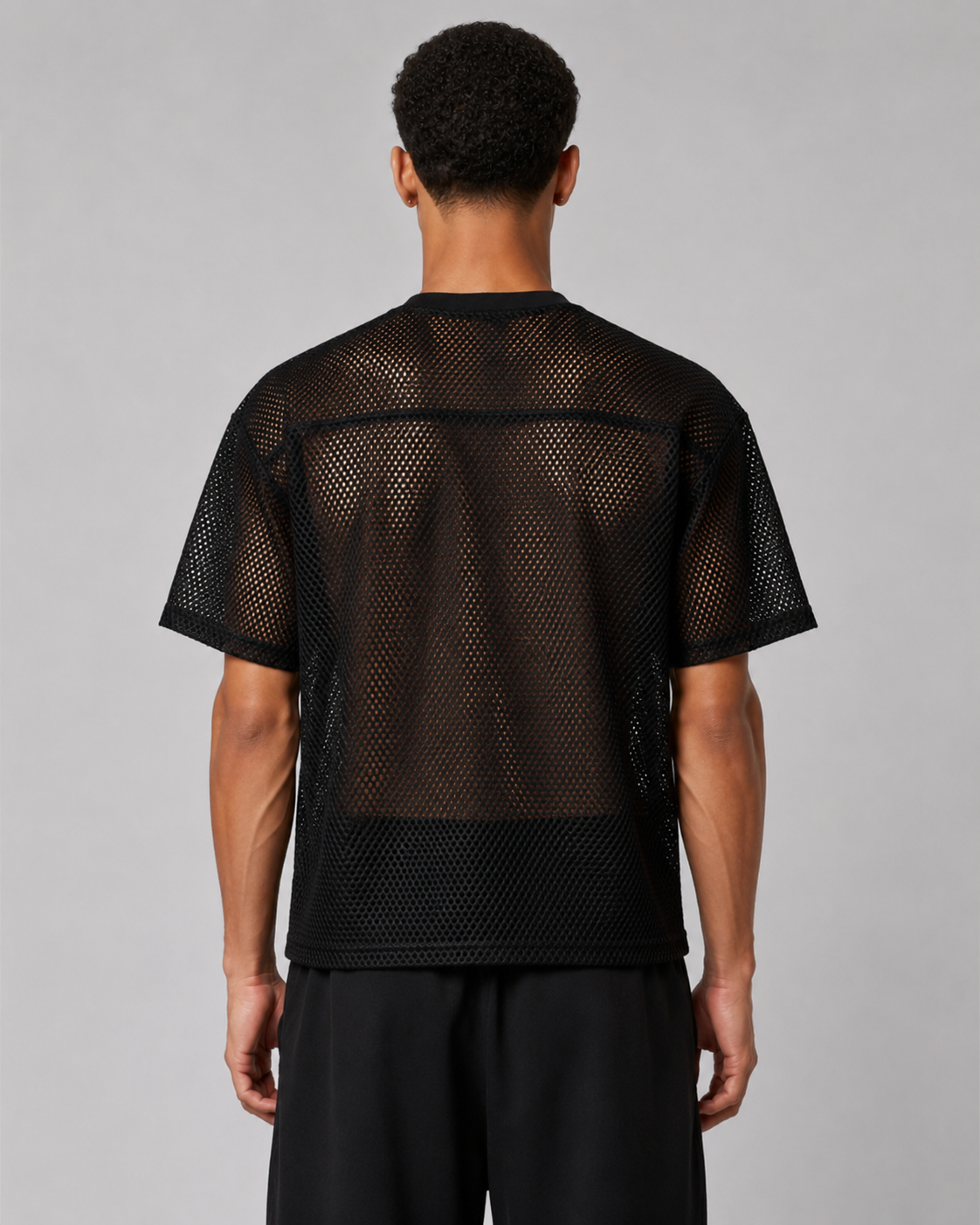 H8FALL Net Boxy Tee