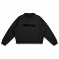 H8FALL Women’s Oversized Mock-Neck Sweatshirt