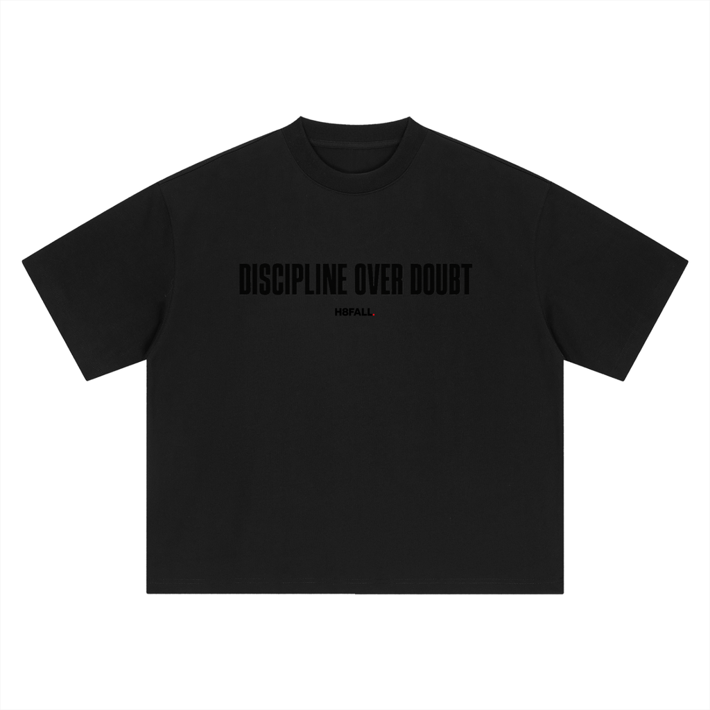 H8FALL Discipline Tee – Unisex Oversized Cotton T-Shirt