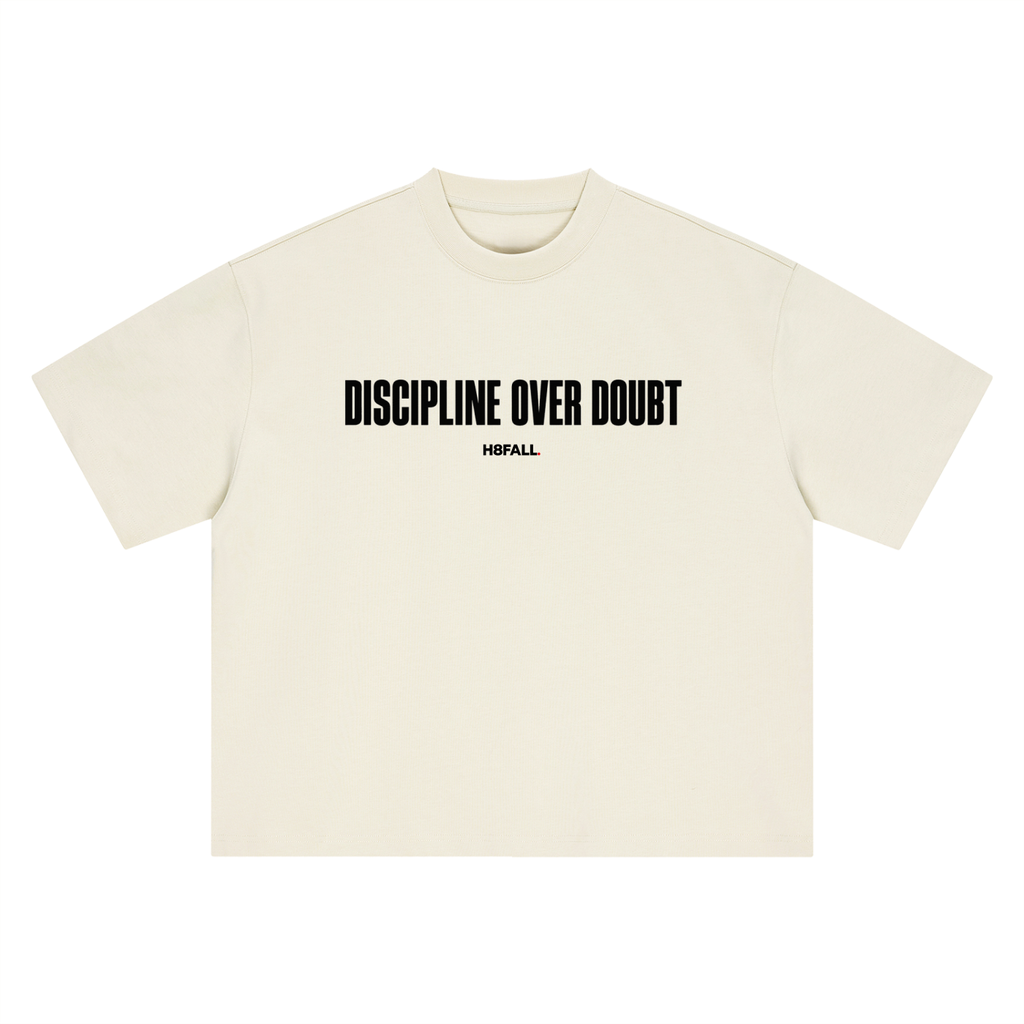 T-shirt H8FALL Discipline – T-shirt oversize unisexe en coton