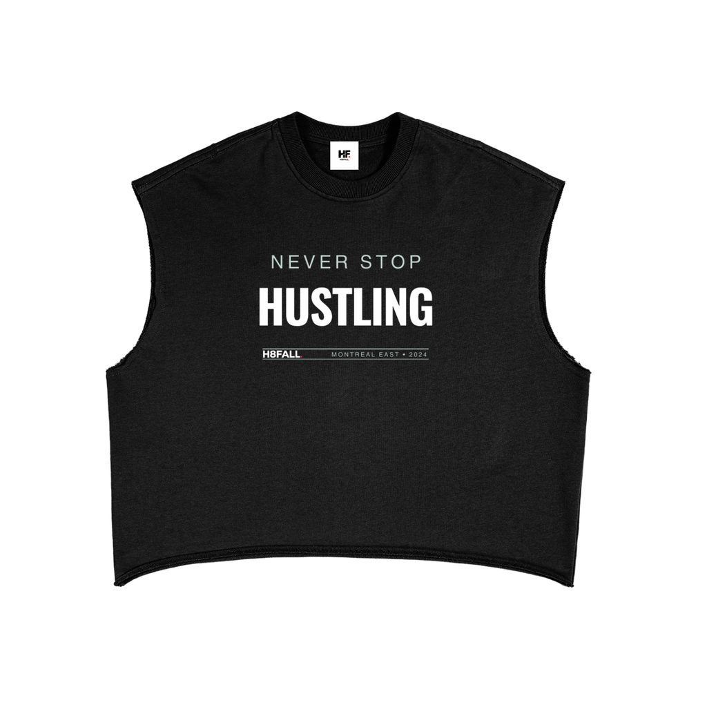 H8FALL Never Stop Hustling Boxy Tank