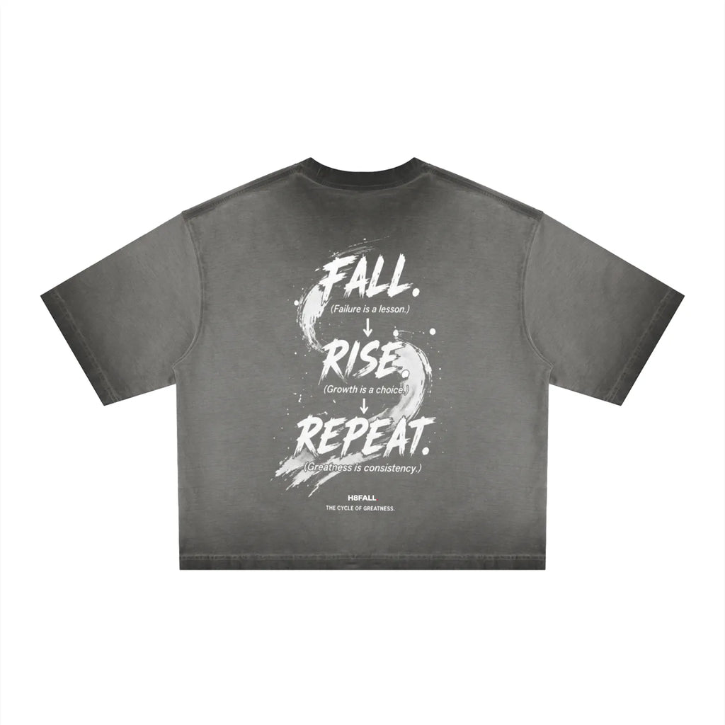 H8FALL Vintage Path Boxy Tee