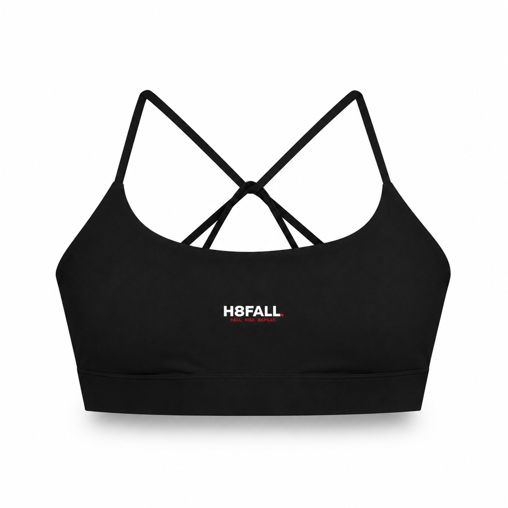H8FALL Crossback Sports Bra — Locked In