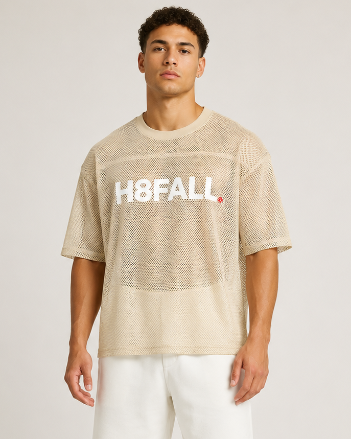 H8FALL Net Boxy Tee