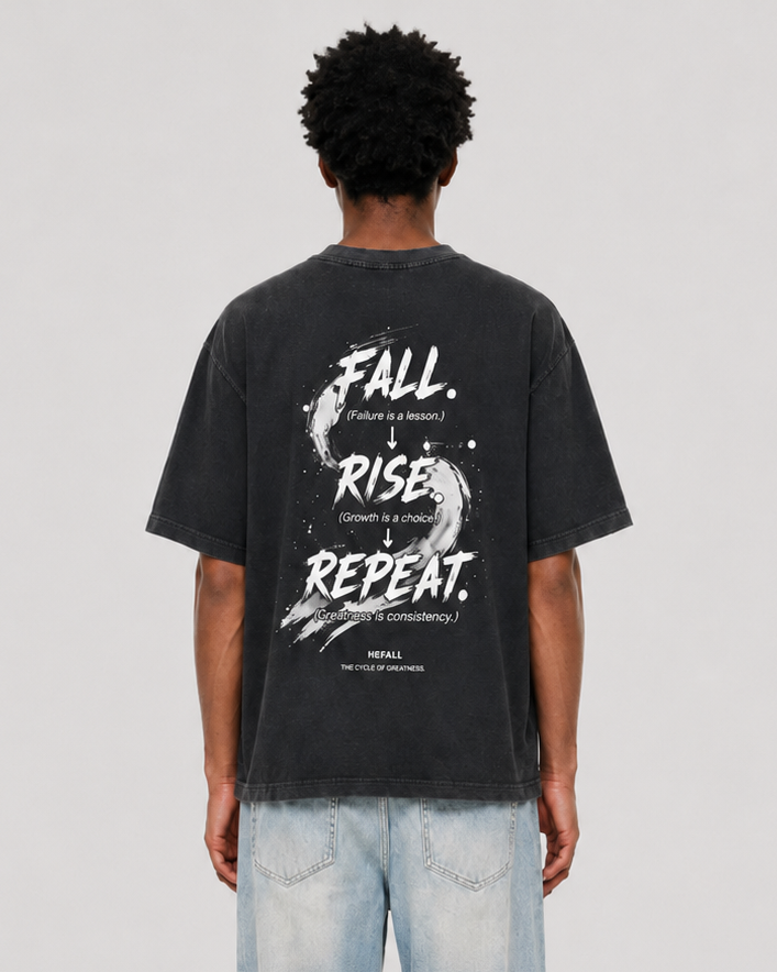 H8FALL Vintage Path Boxy Tee