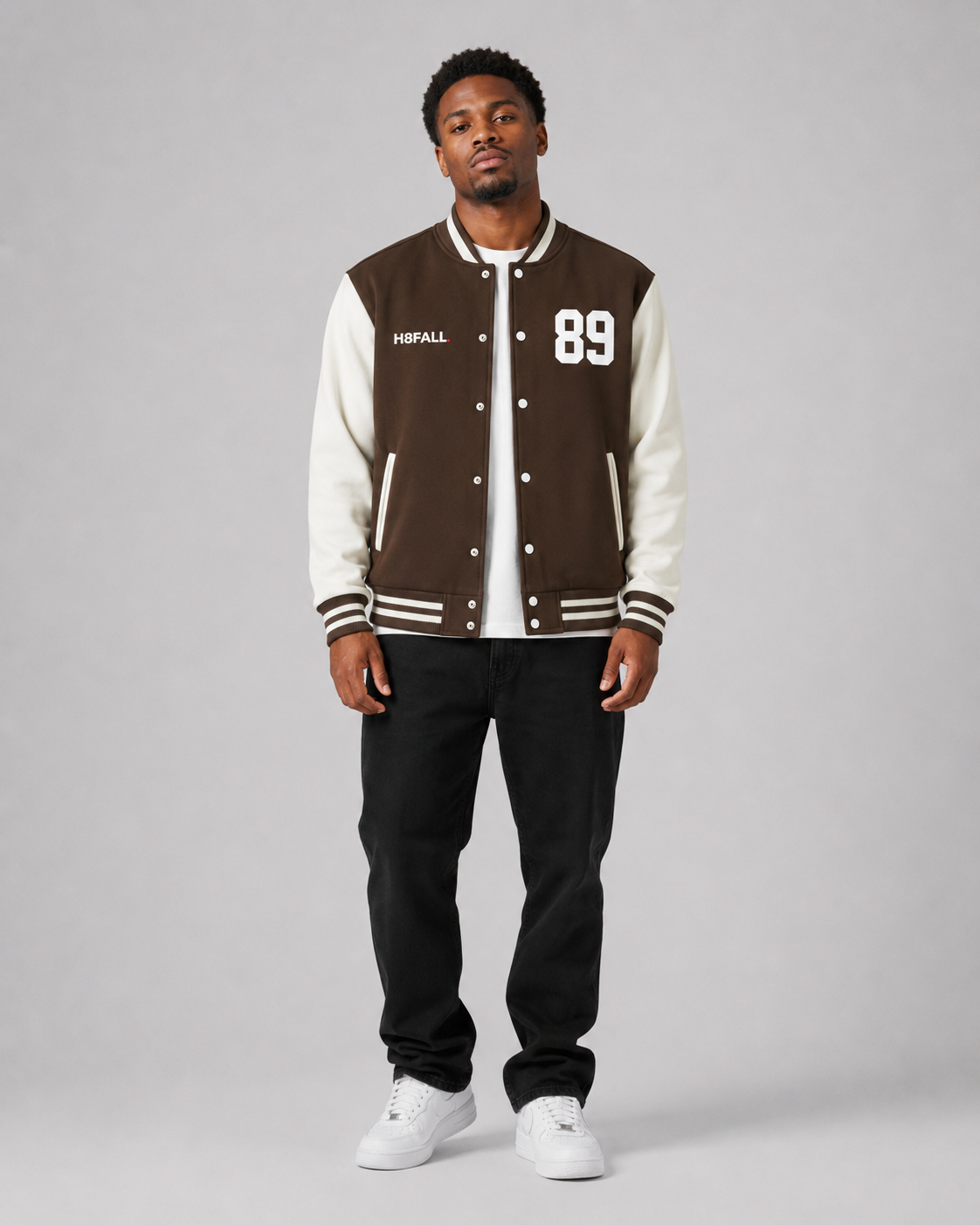 H8FALL Two-Tone Varsity Jacket