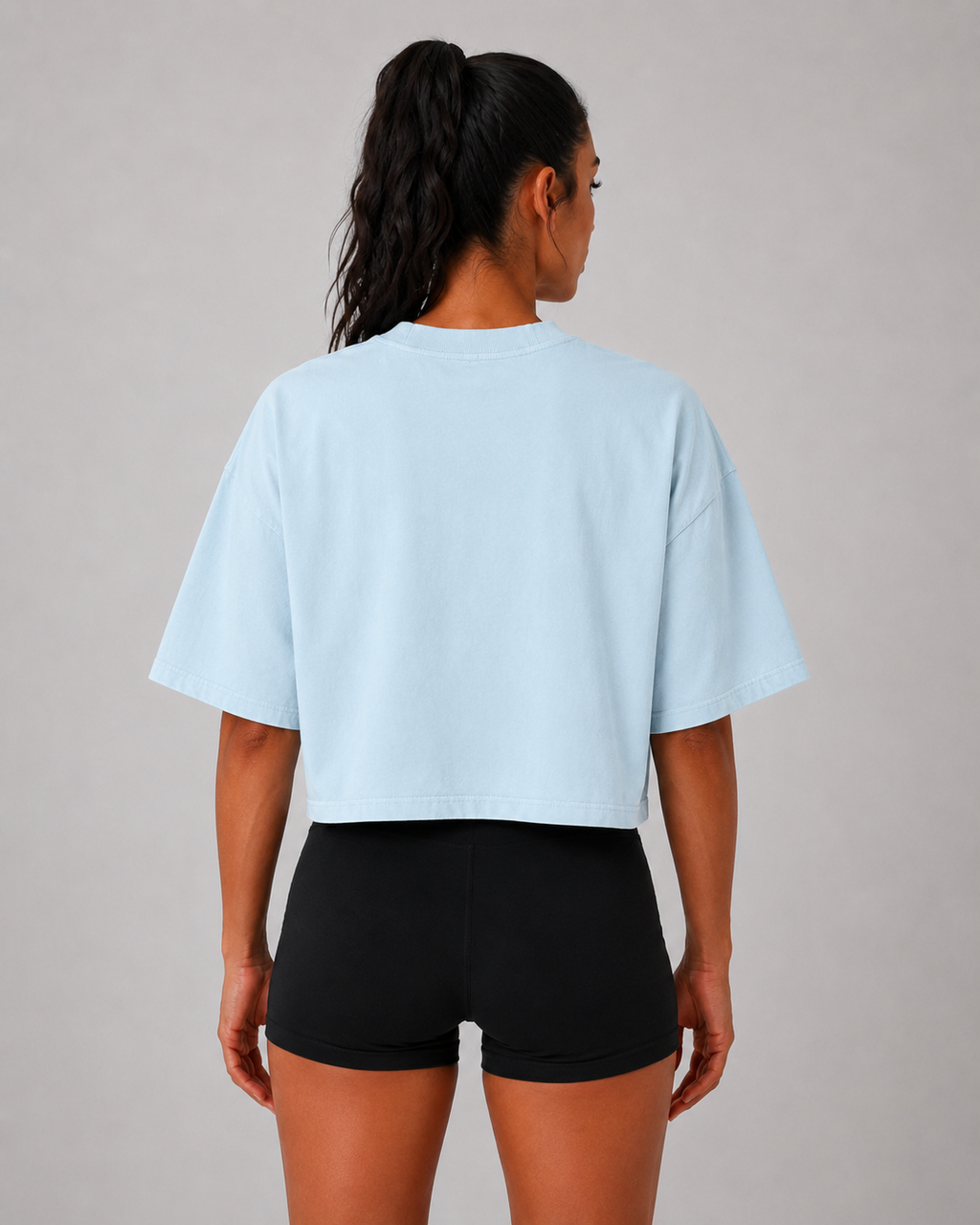 H8FALL Built To Elevate Cropped Tee