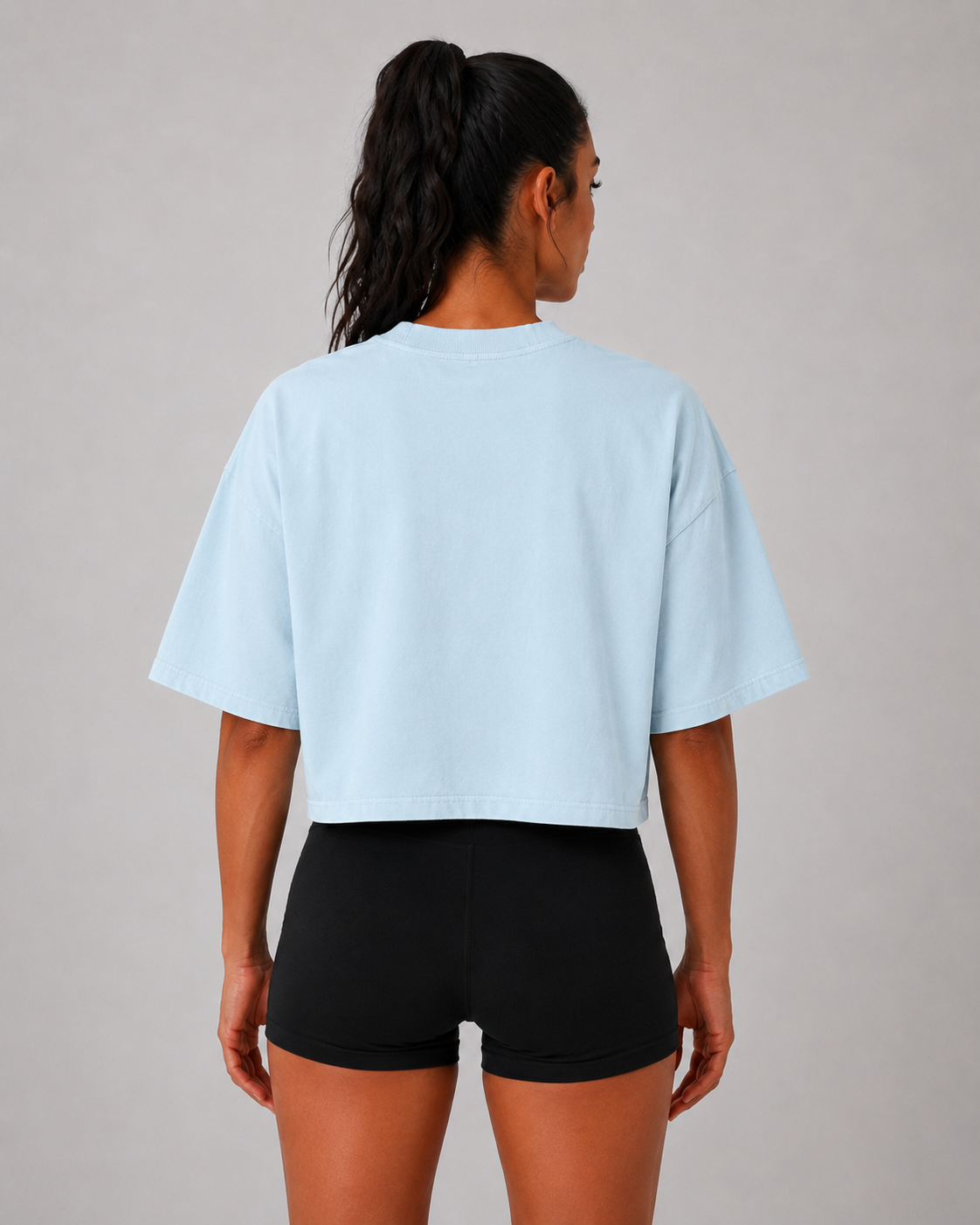 H8FALL Built To Elevate Cropped Tee