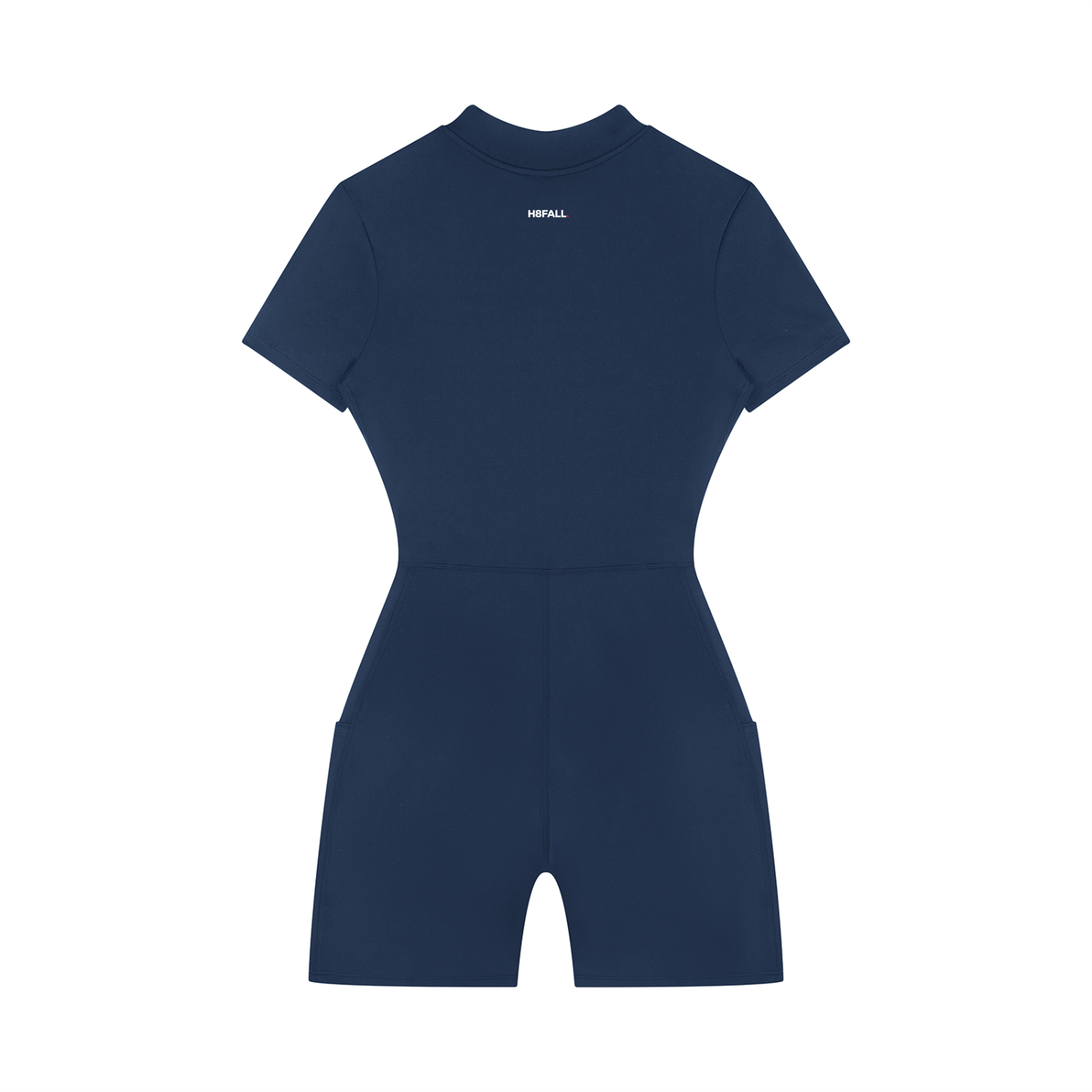 H8FALL Motion Zip Crop Top – Women’s Short Sleeve Active Top