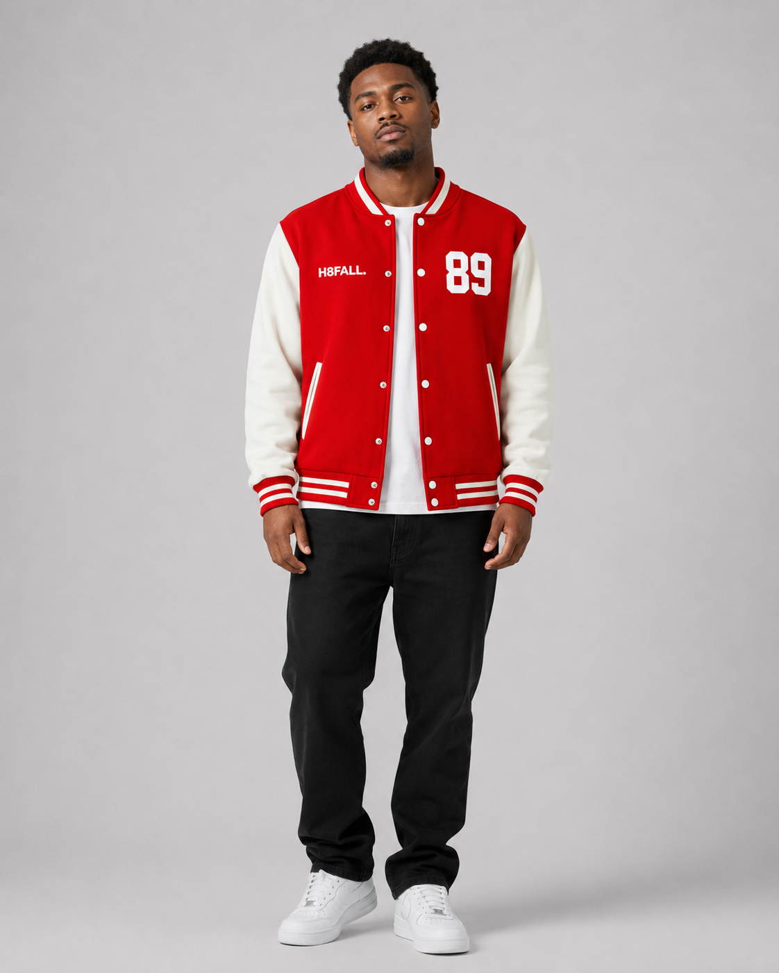 H8FALL Two-Tone Varsity Jacket