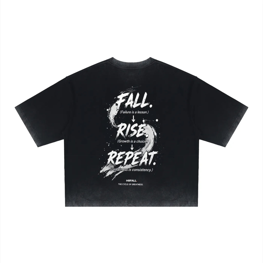 H8FALL Vintage Path Boxy Tee