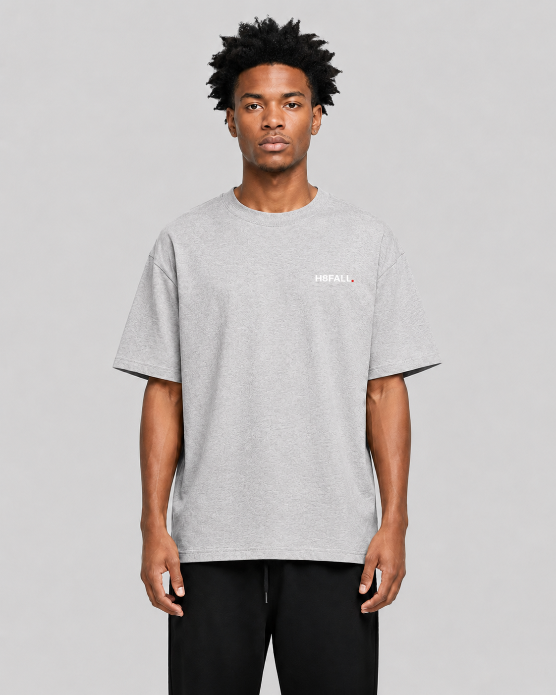 H8FALL Tomber. Se relever. Recommencer. T-shirt – T-shirt unisexe en coton