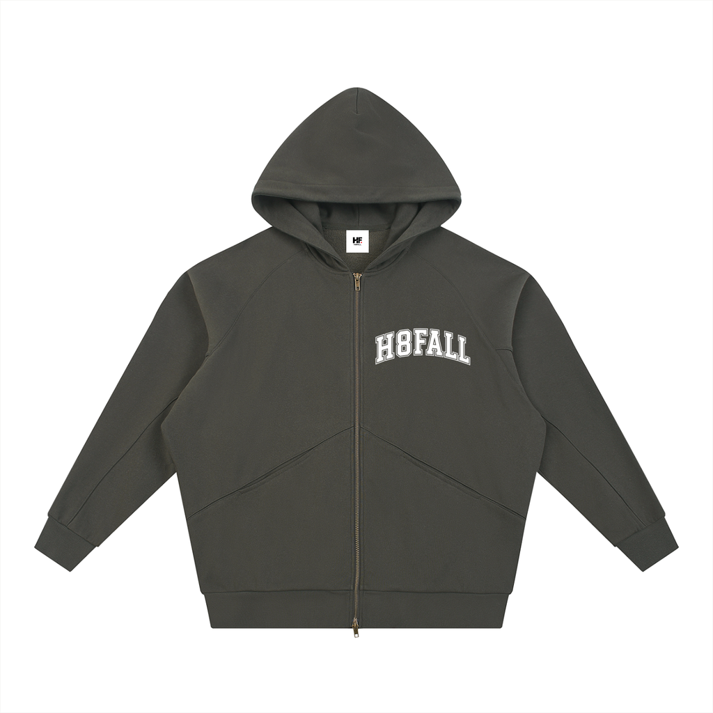 H8FALL Zip-Through Fleece Hoodie