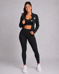 H8fall activewear suit women black