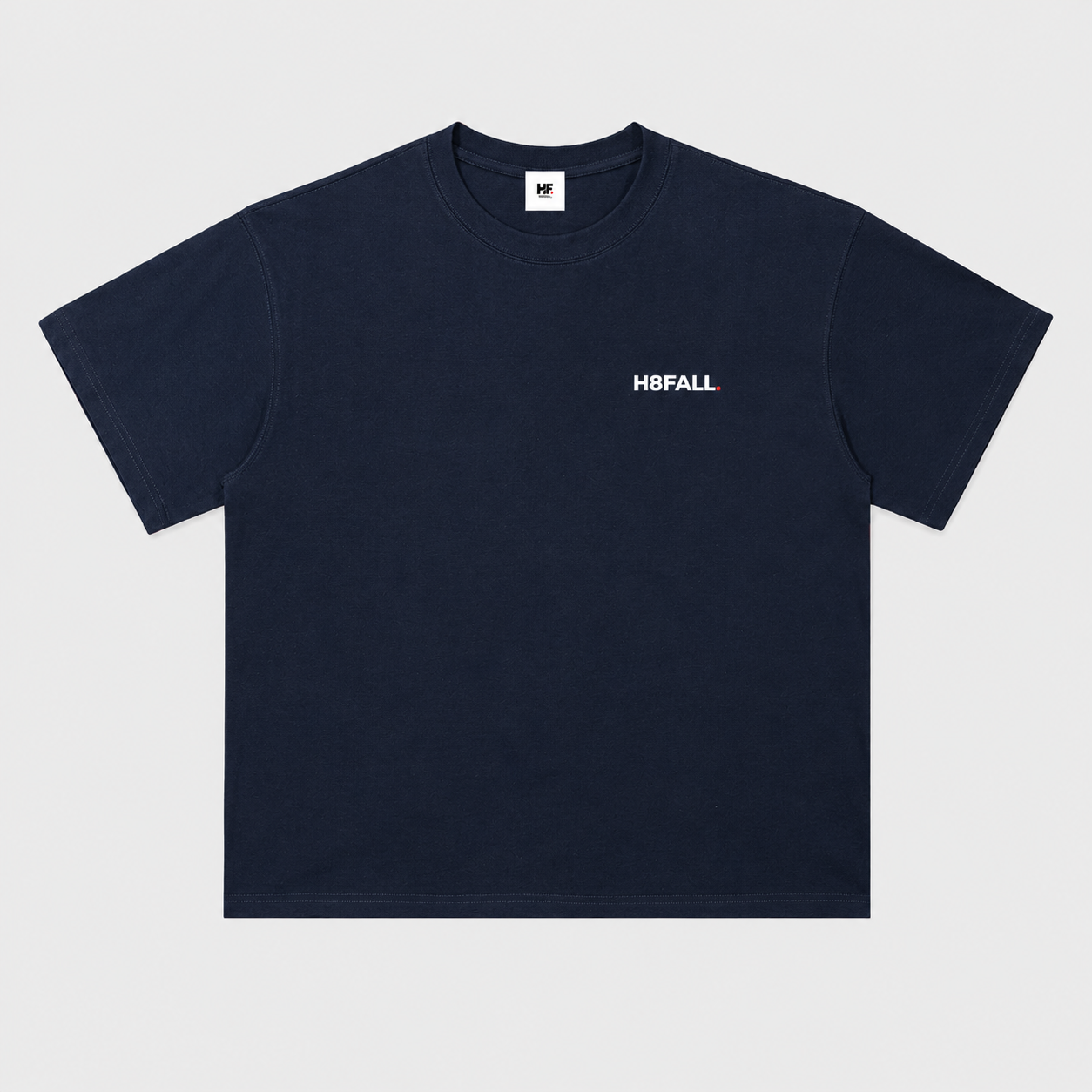 H8fall_navy_t_shirt_cotton_fall_rise_repeat