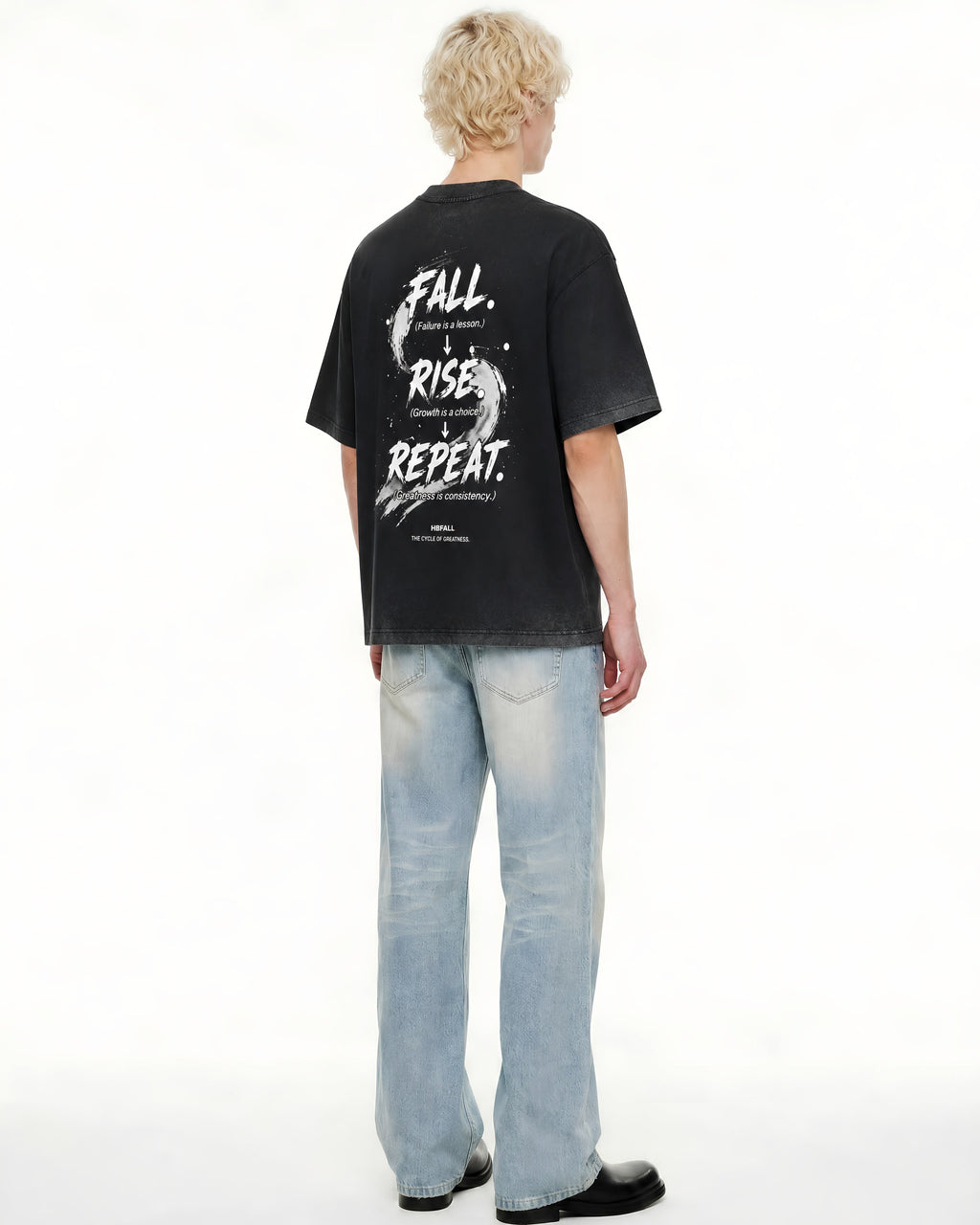H8FALL Vintage Path Boxy Tee