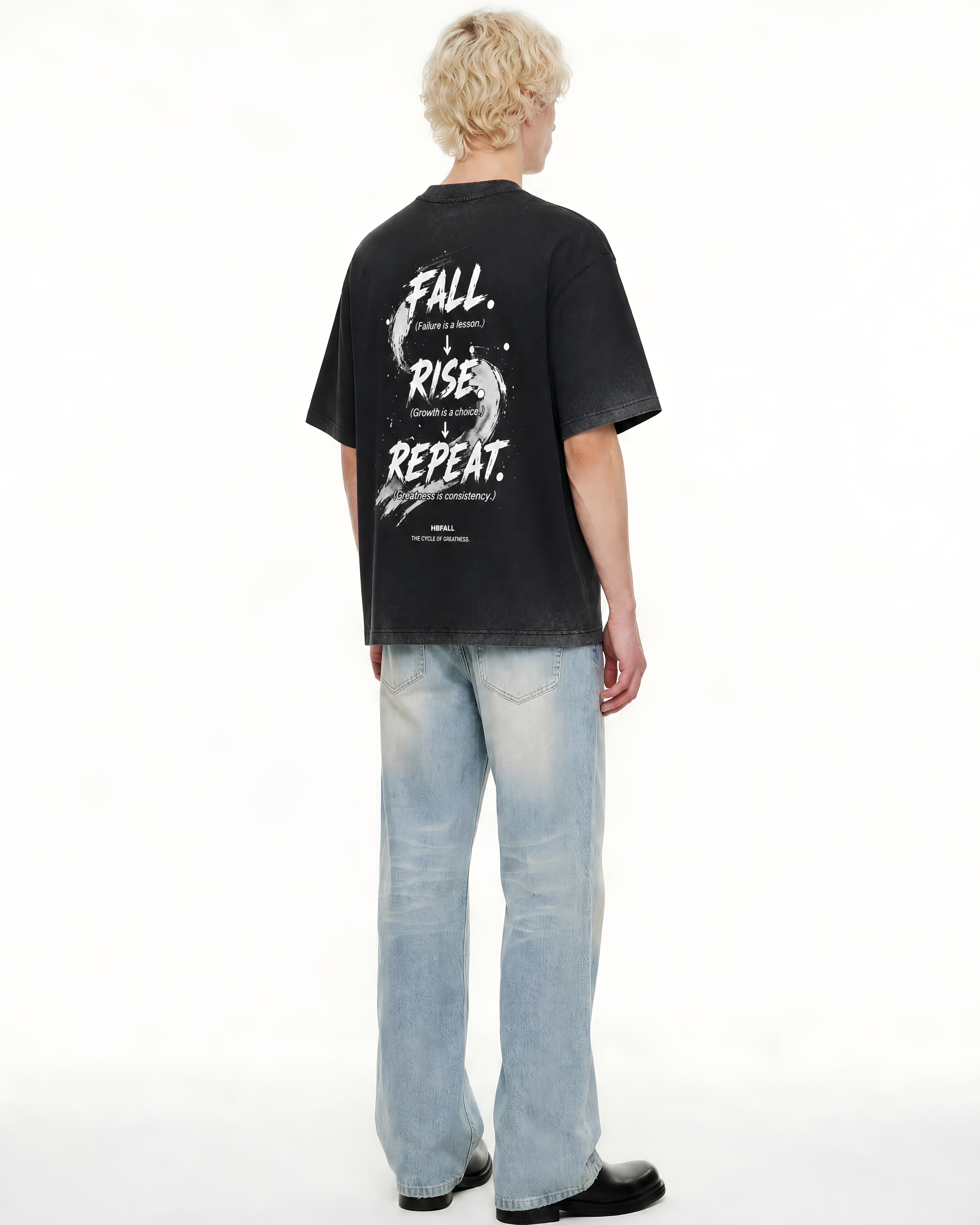H8FALL Vintage Path Boxy Tee