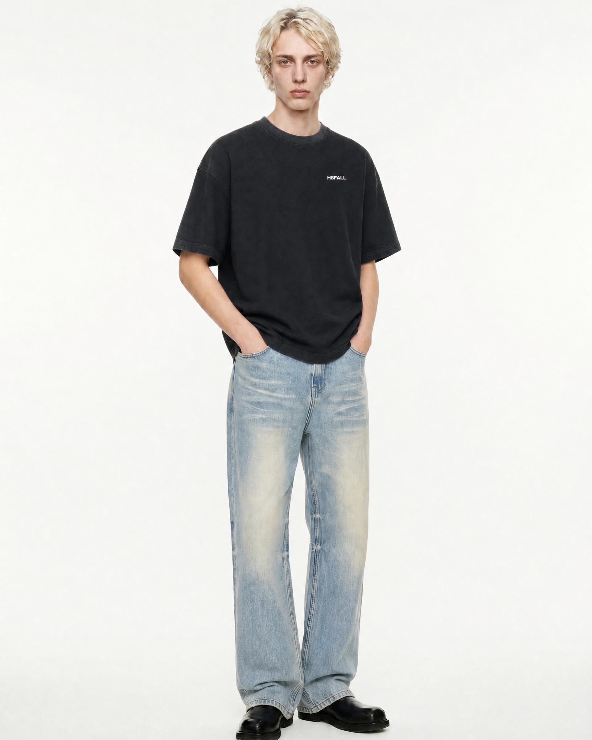 H8FALL Vintage Path Boxy Tee
