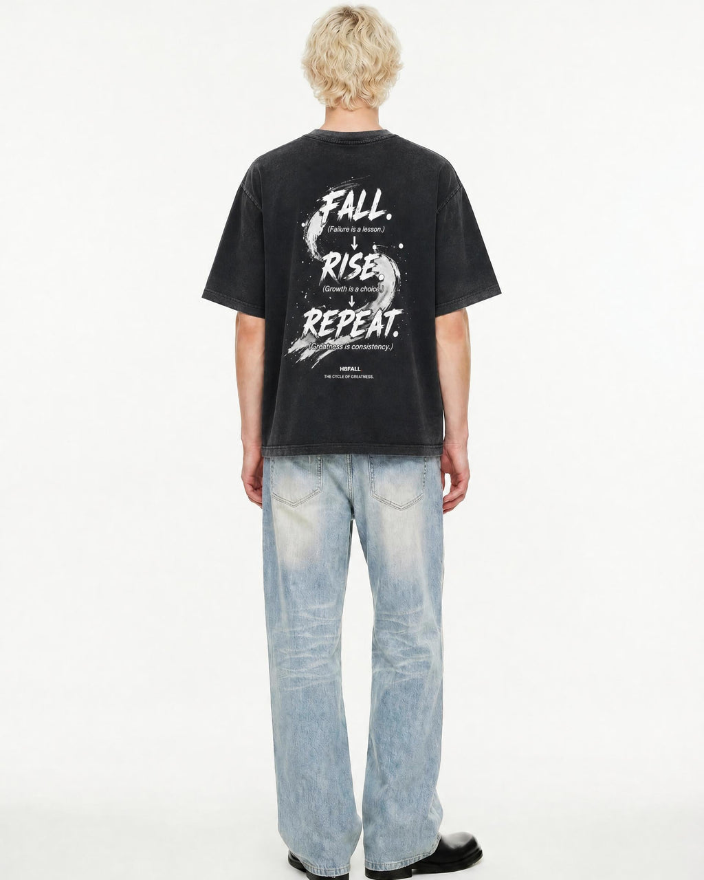 H8FALL Vintage Path Boxy Tee