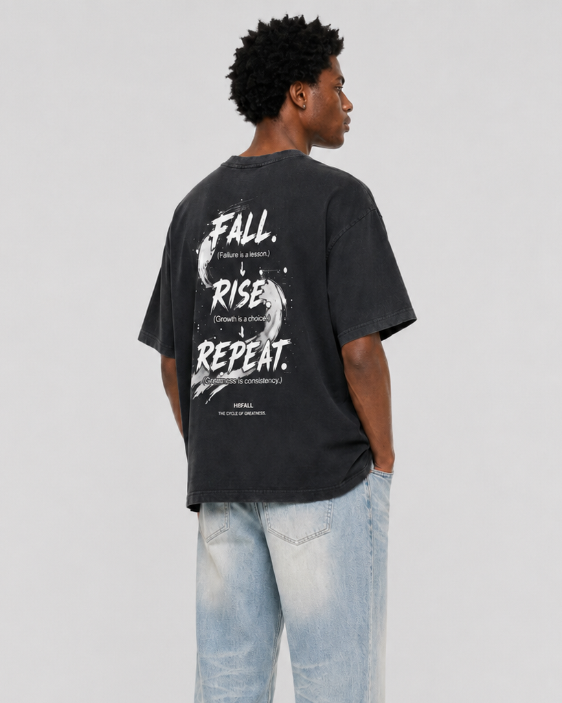 H8FALL Vintage Path Boxy Tee