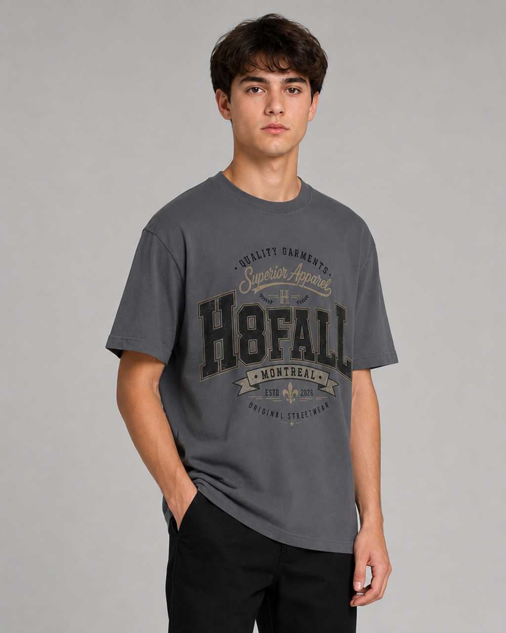 H8FALL Superior Cotton Tee