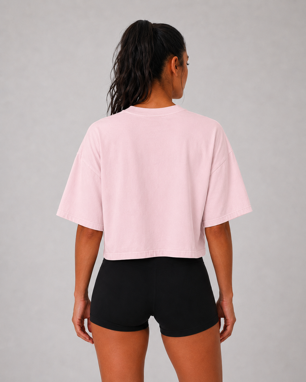 H8FALL Built To Elevate Cropped Tee