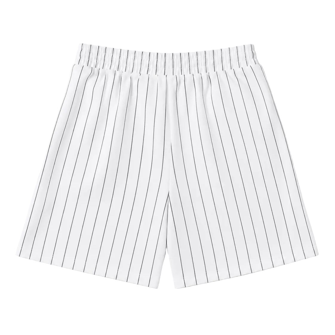 H8FALL Baseball Shorts | Unisex Pinstripe Streetwear Shorts