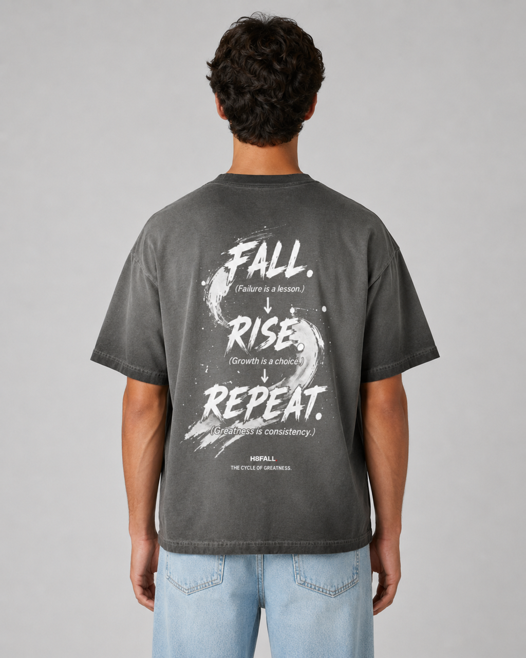 H8FALL Vintage Path Boxy Tee