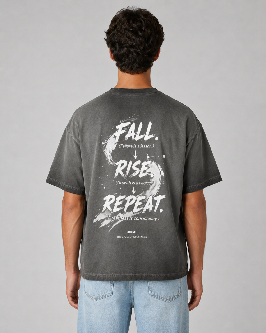 H8FALL Vintage Path Boxy Tee