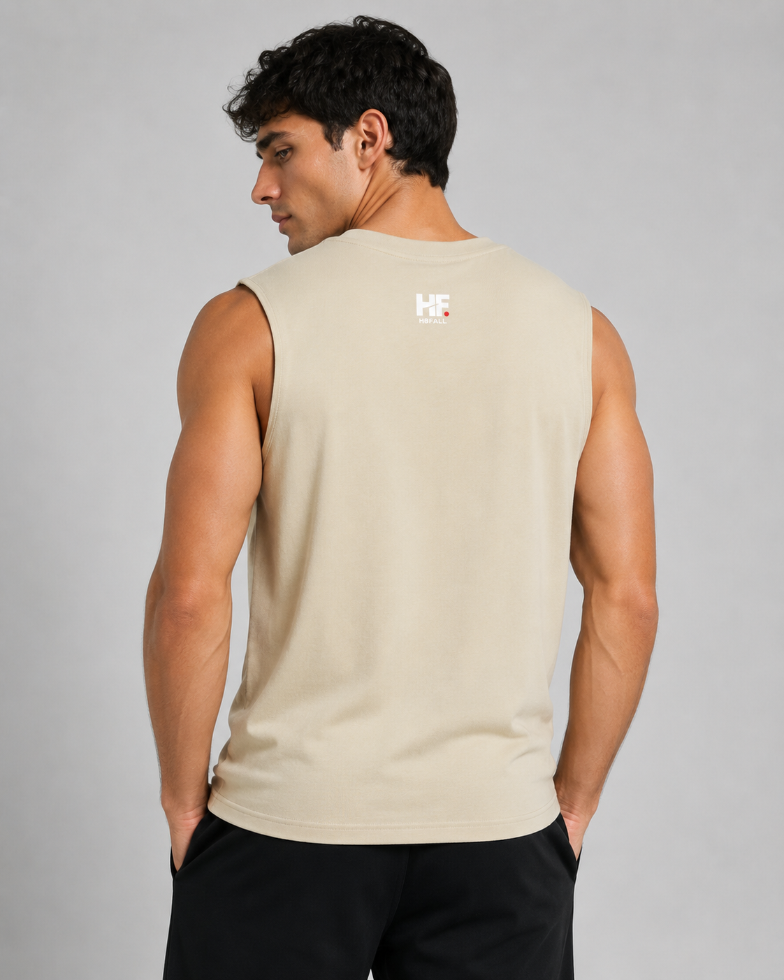 H8FALL Men’s Sleeveless Cotton Tank Top