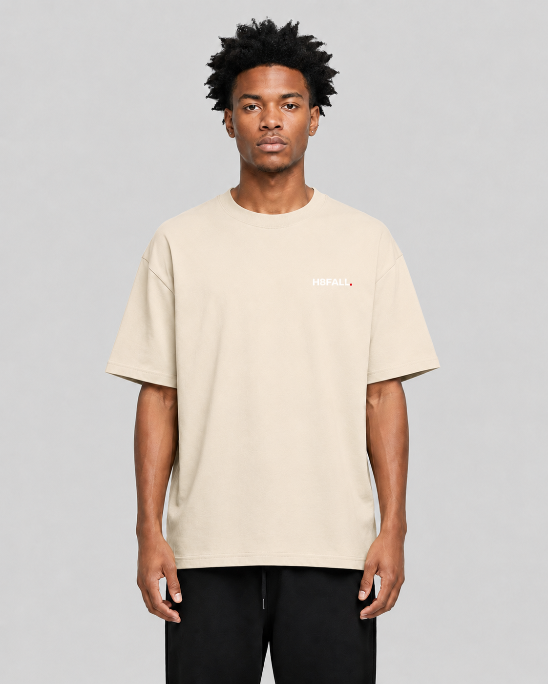 H8FALL Tomber. Se relever. Recommencer. T-shirt – T-shirt unisexe en coton