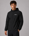 Zacht sportjack met capuchon