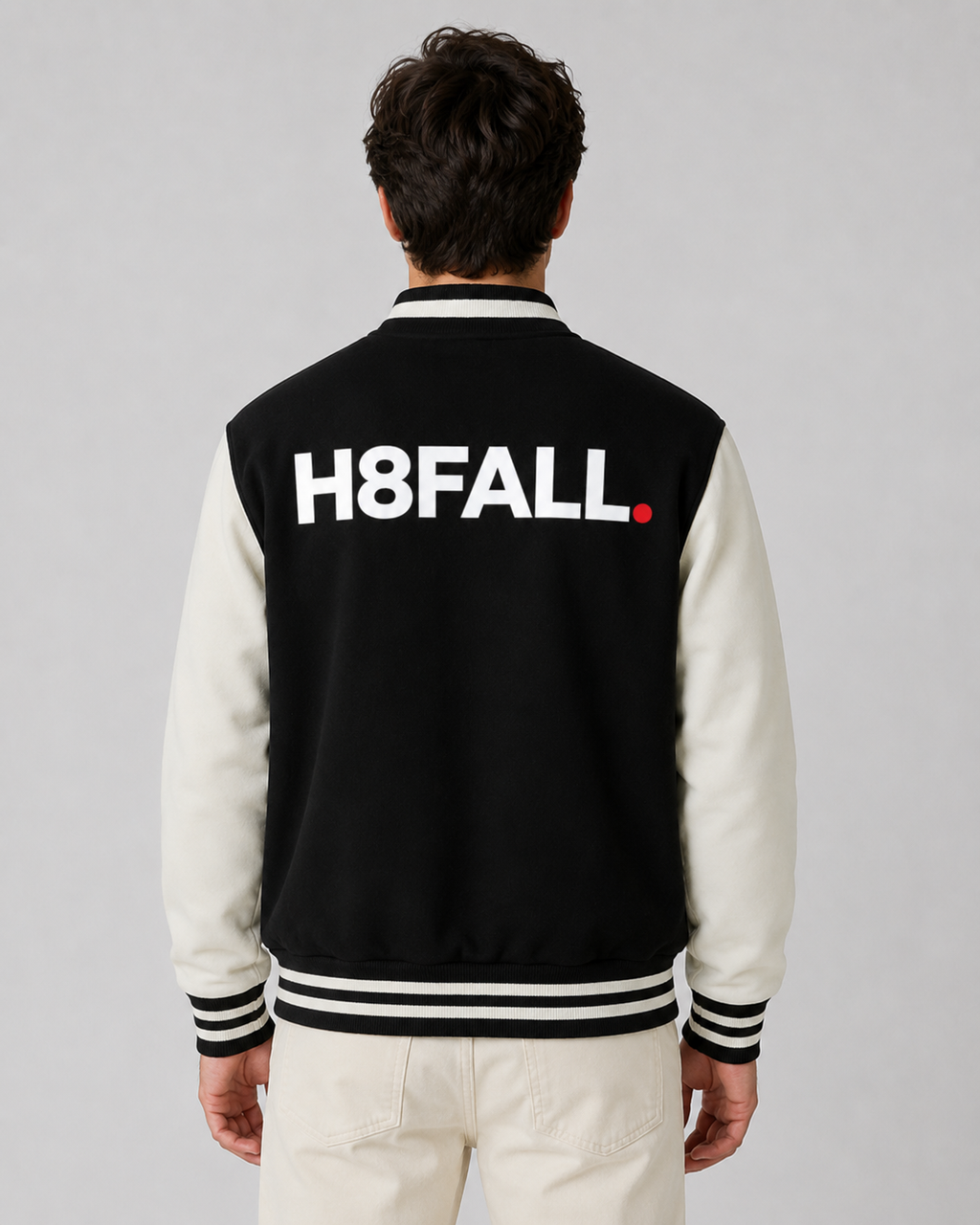 H8FALL Two-Tone Varsity Jacket