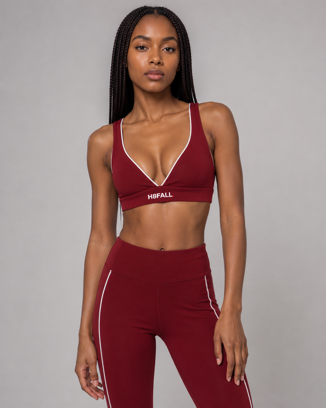 H8FALL Flex Crop Bra – Women’s Cropped Activewear Bra