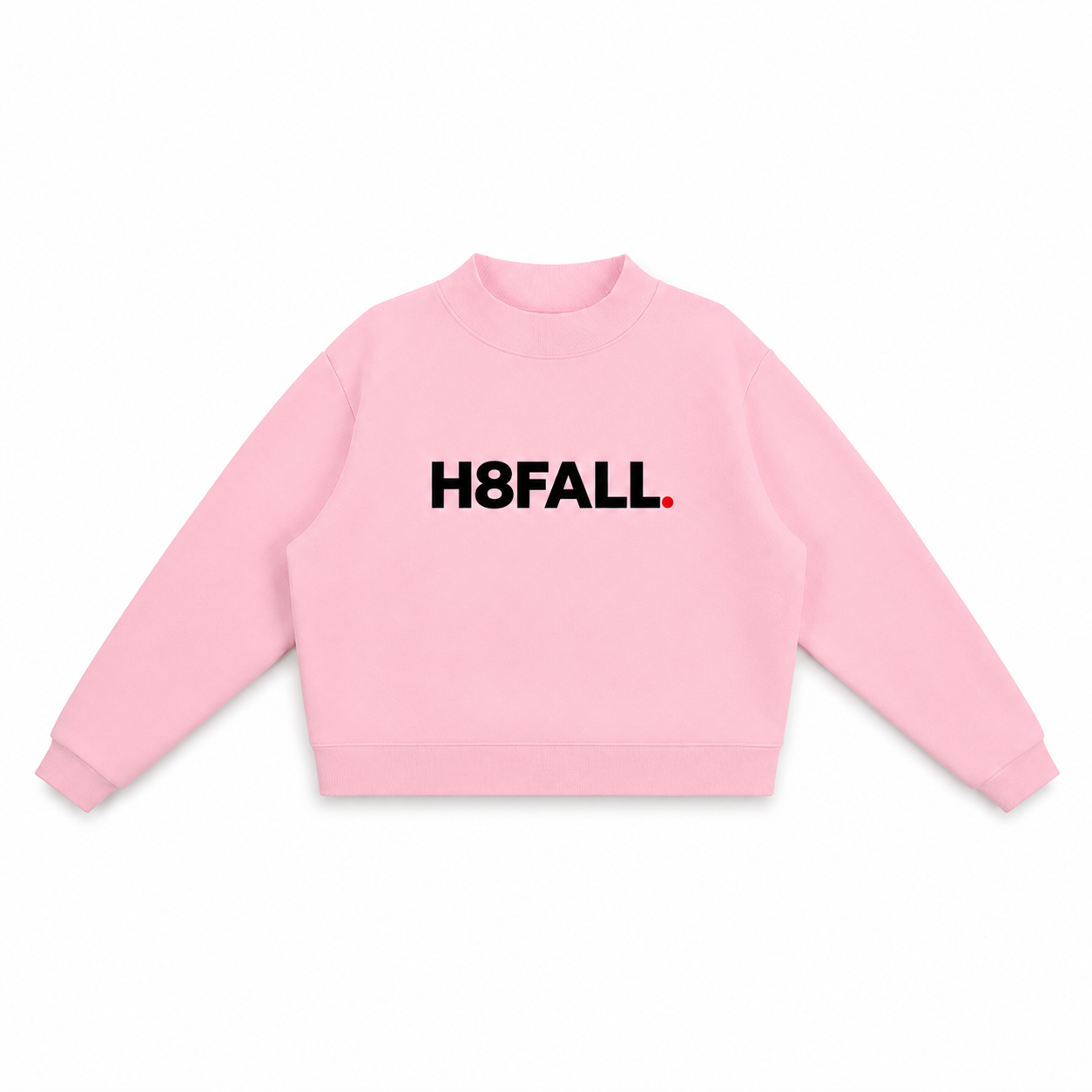 H8FALL Women’s Oversized Mock-Neck Sweatshirt